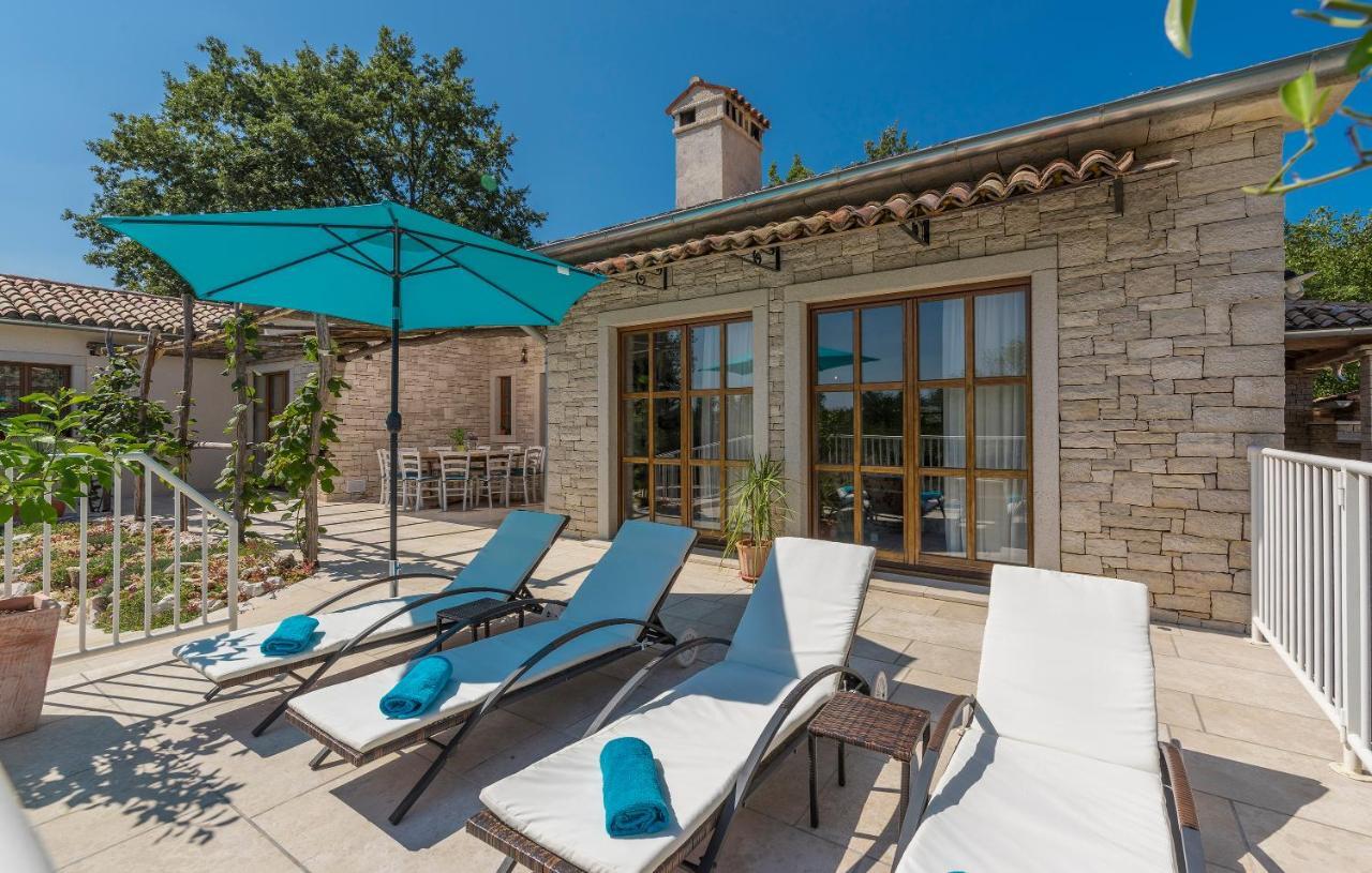 Family Villa Lipica With Private Pool And Jacuzzi Pazin Dış mekan fotoğraf